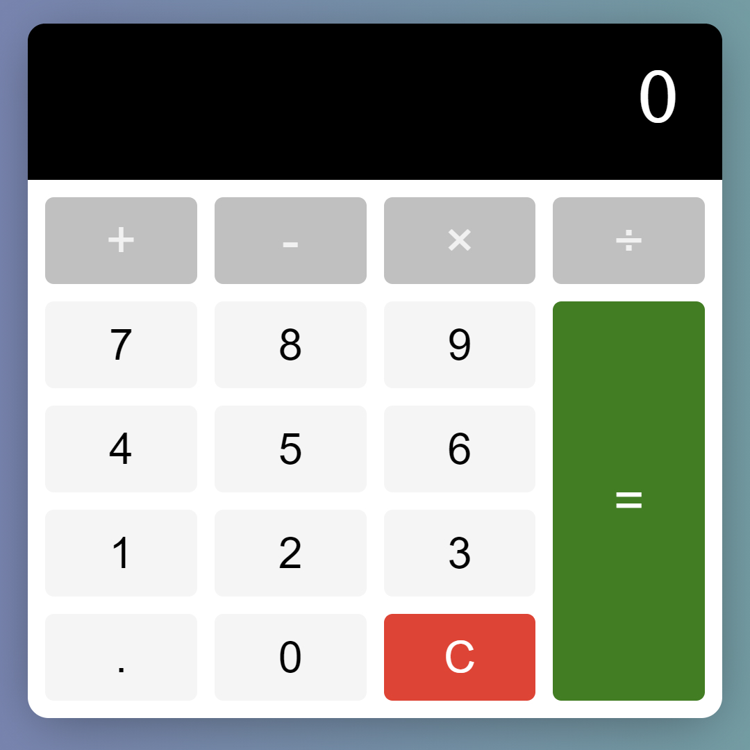 Basic calculator